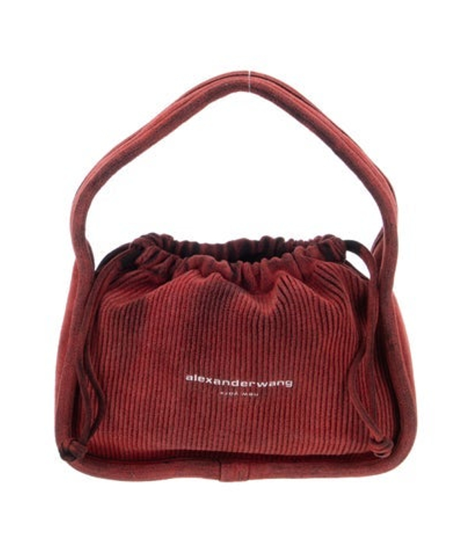 Alexander Wang Wang Suede Top Handle Bag