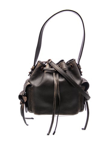 Leather Bucket Bag