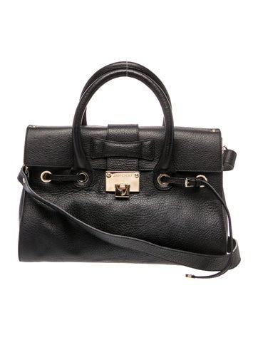 Leather Top Handle Bag