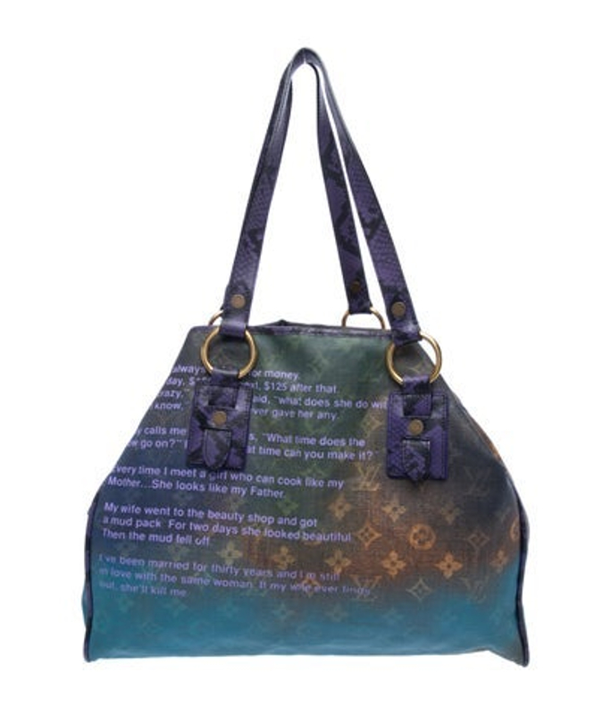 Louis Vuitton Vuitton Lv Monogram X Richard Prince Heartbreak Joke