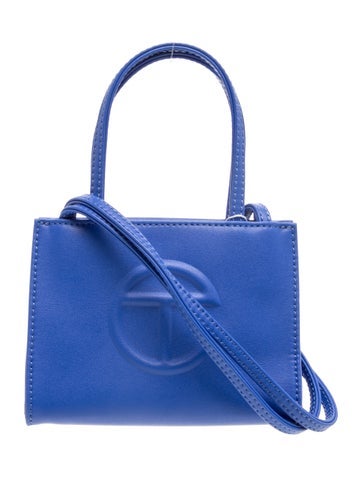 Telfar Vegan Leather Painter's Tape Shopping Bag Small w/ Tags