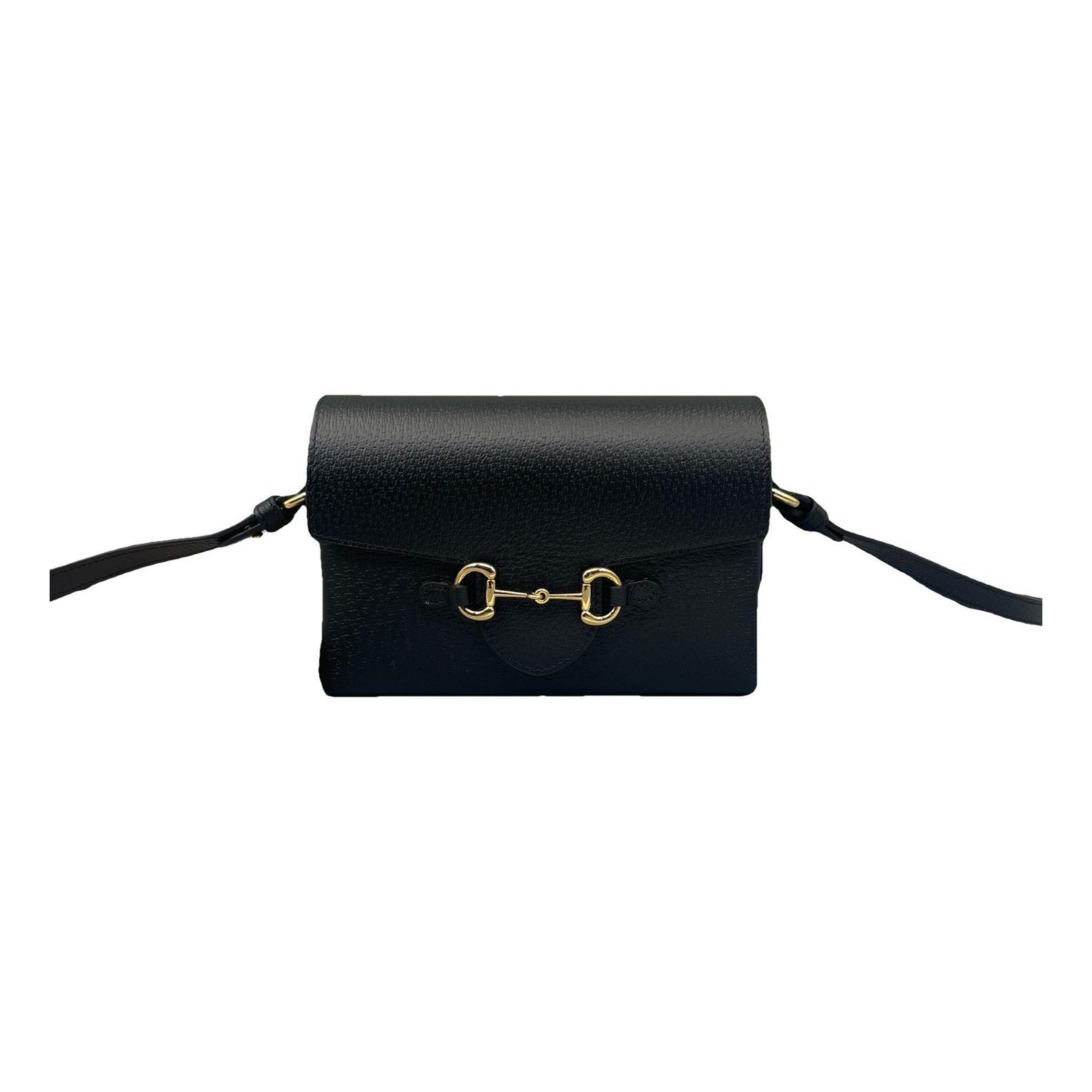 Horsebit 1955 Vertical leather handbag