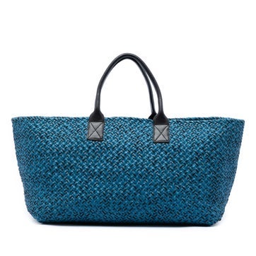 Lambskin Large Lambskin Intreccio Cabat Tote