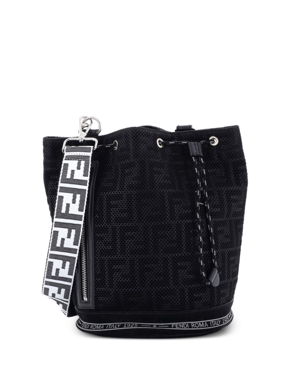 Mon Tresor Holdall Zucca Canvas Small bucket bag
