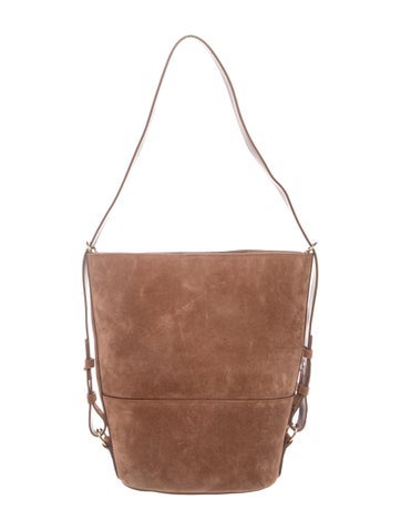 Suede Bucket Bag