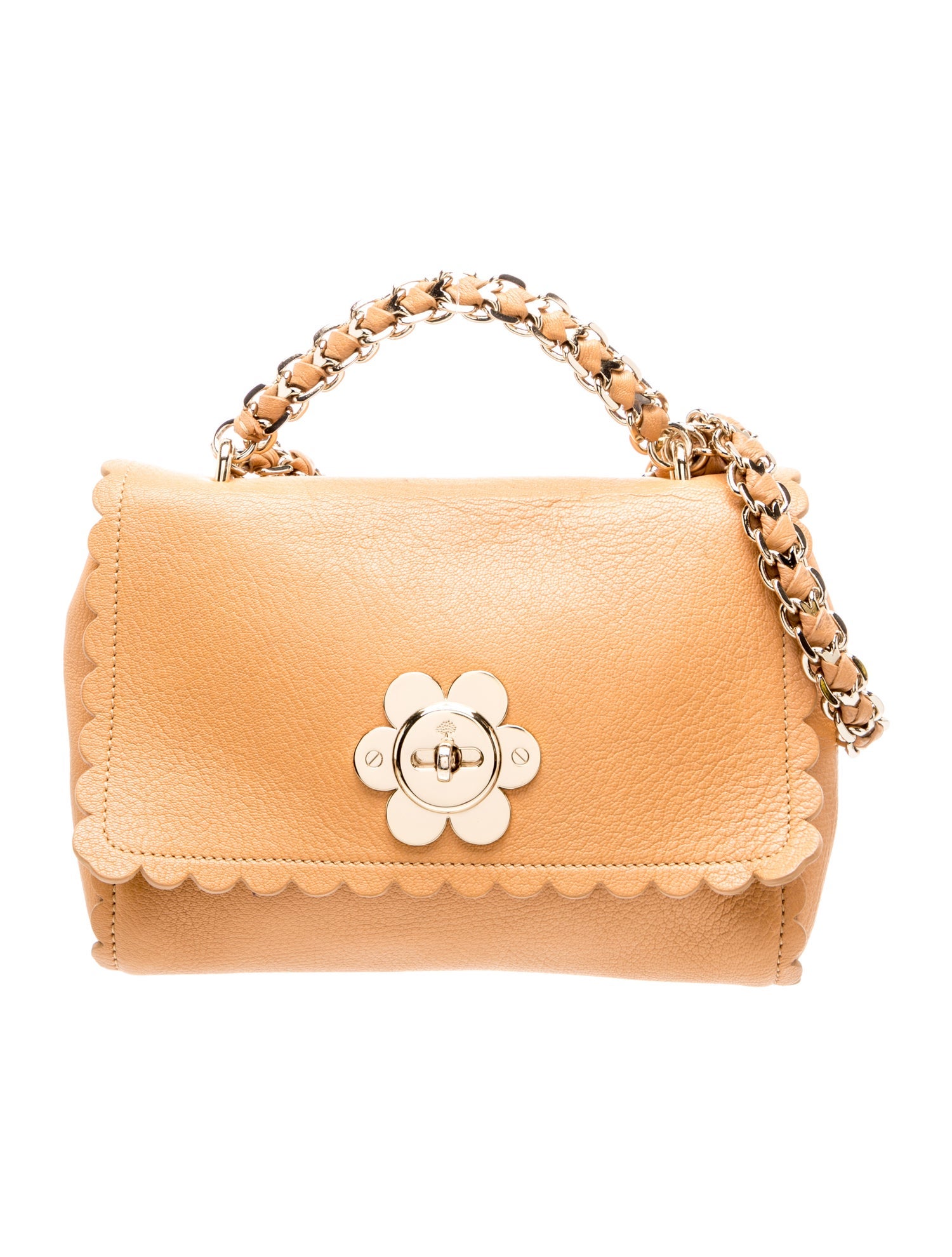 Leather Top Handle Bag