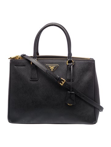 Enameled Metal Triangle Galleria Double Zip Medium