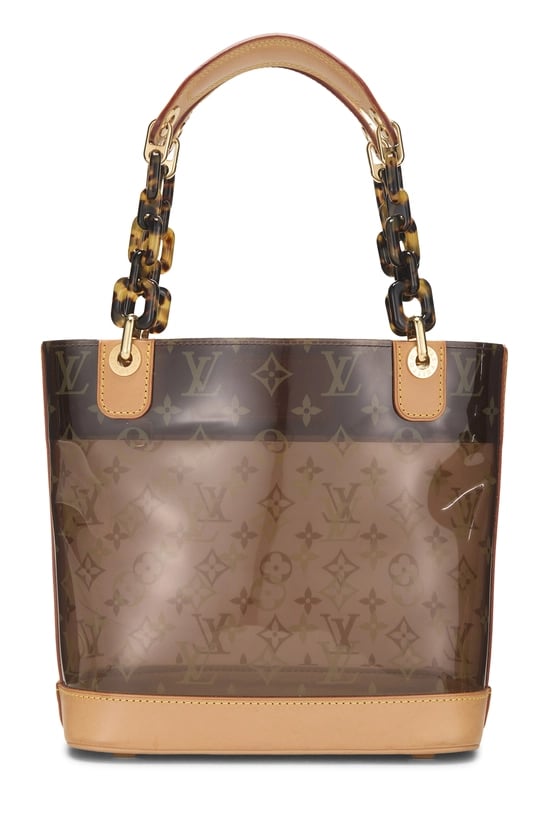 Brown Monogram Ambre Vinyl Cabas PM