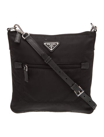 Saffiano Leather Messenger Bag