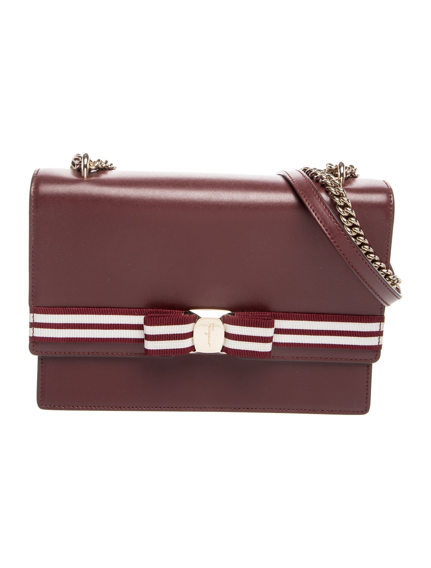 Ferragamo Leather Shoulder Bag