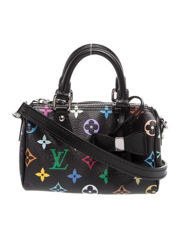 x Takashi Murakami Empreinte Leather Shoulder Bag Nano
