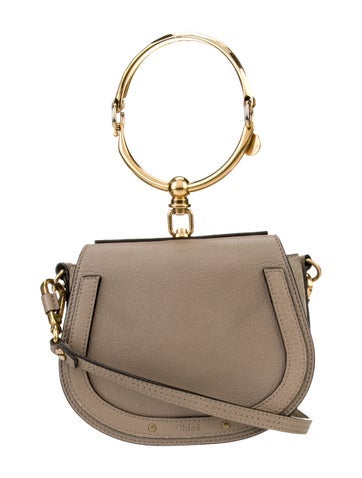 Chloe Leather Crossbody Bag Small