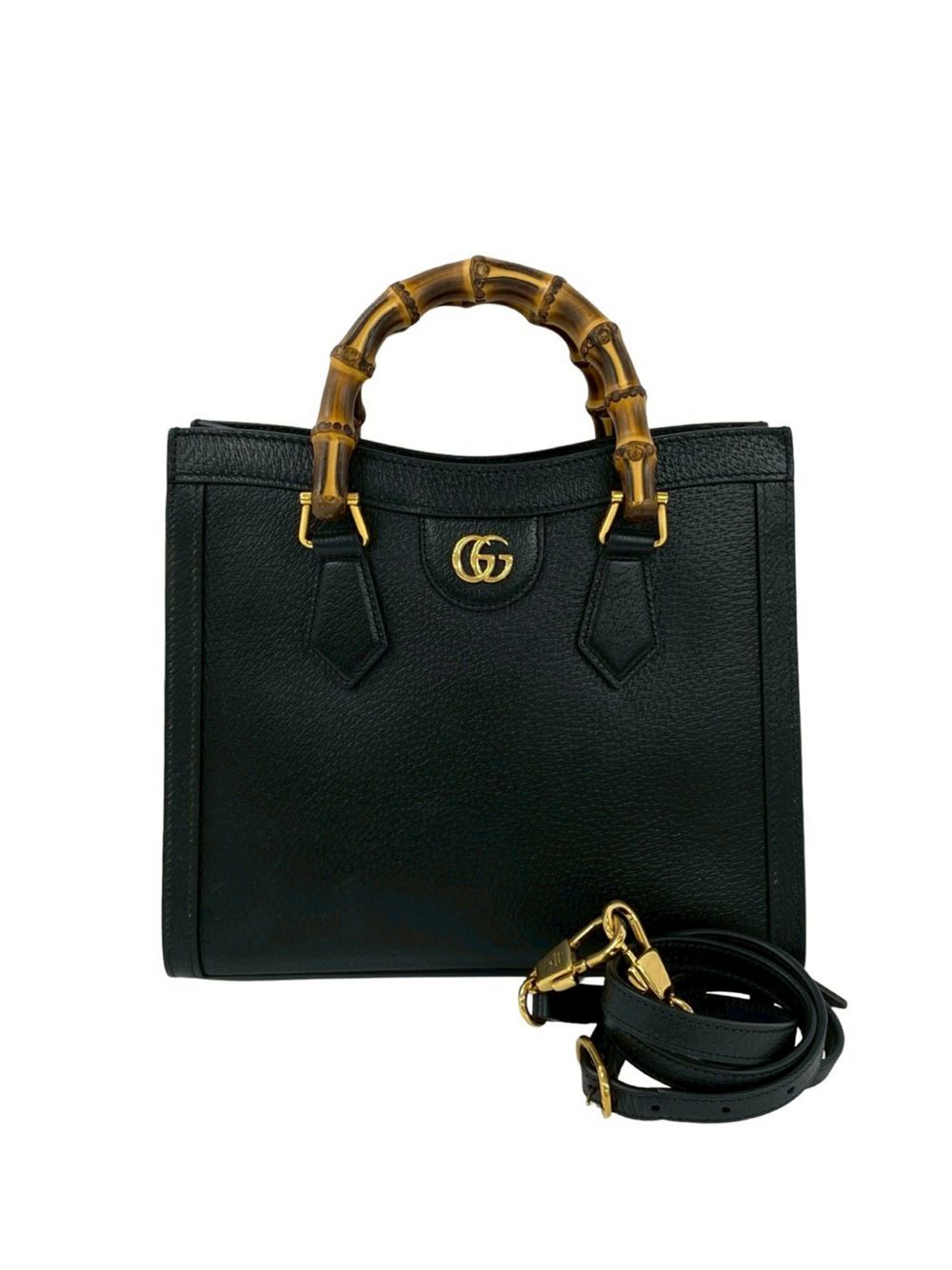 2016-2026 Medium Leather Bamboo Diana satchel