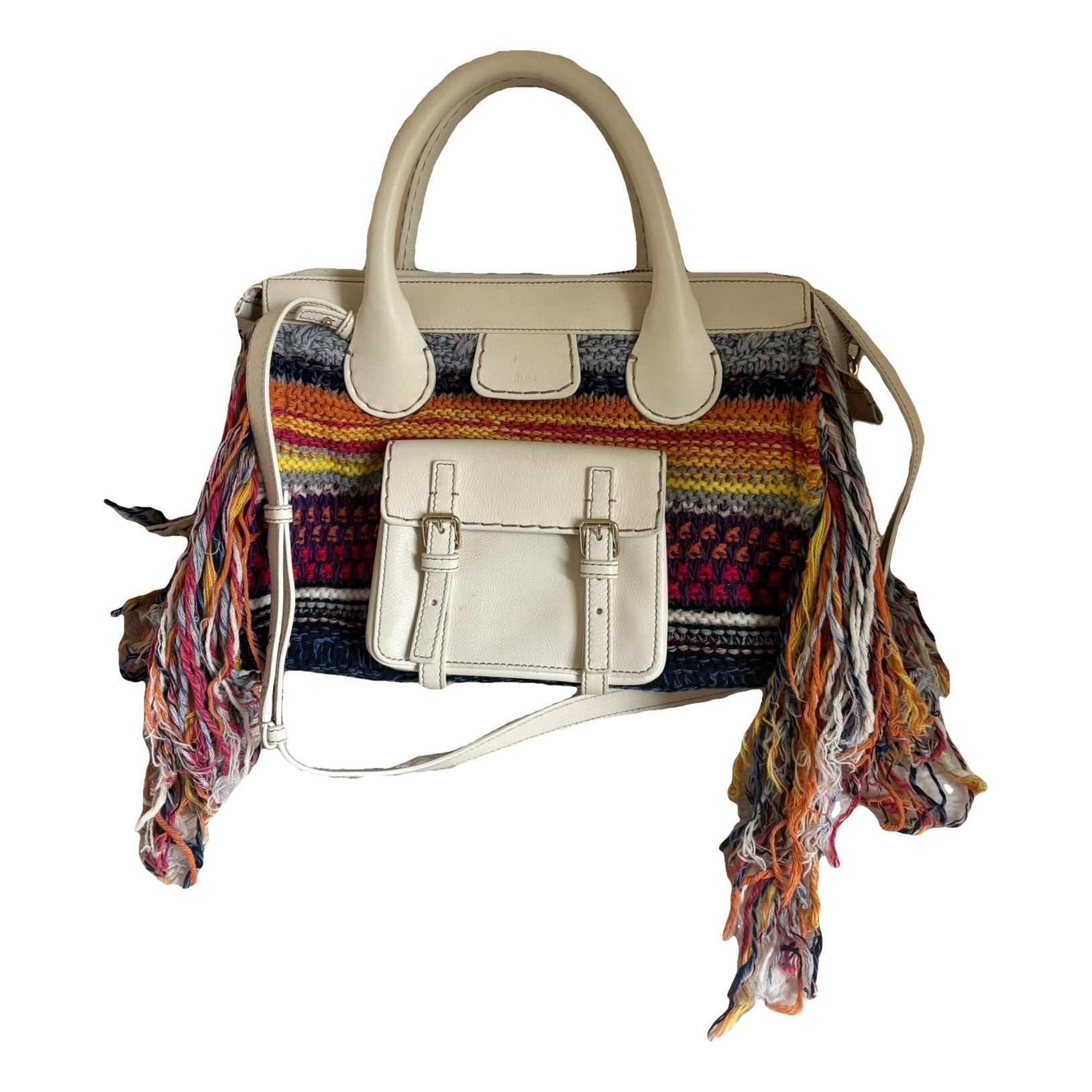 Edith leather crossbody bag