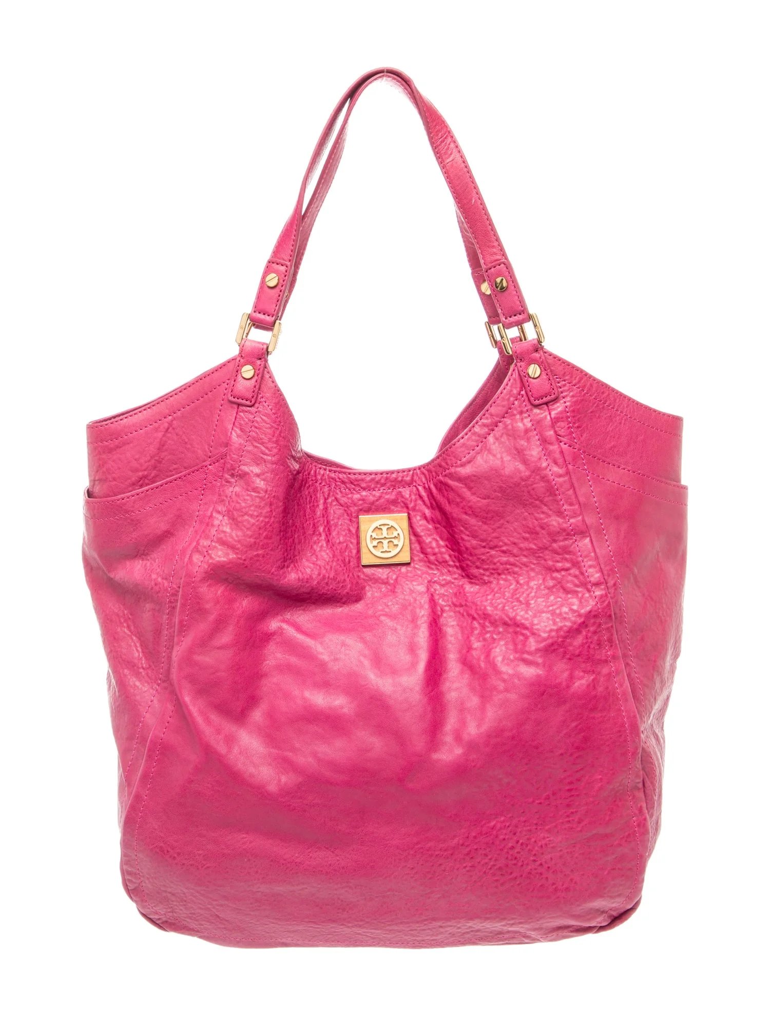 Tory Burch Leather Bucket Bag