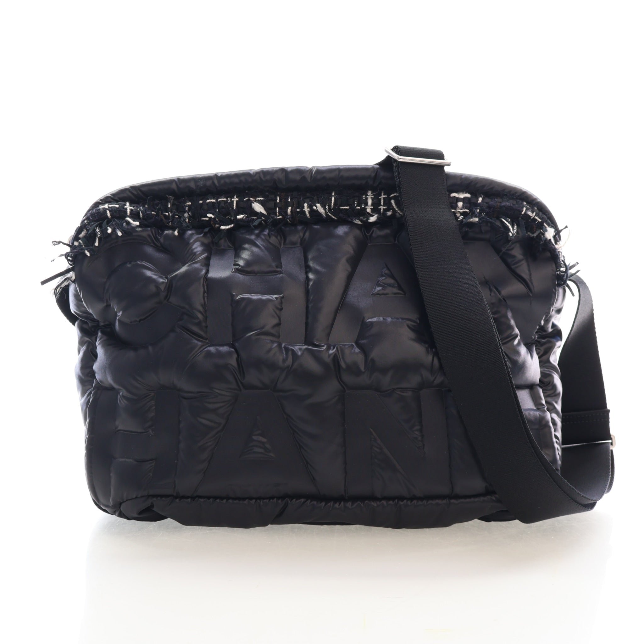 Chanel Nylon Tweed Doudoune Coconage Bag