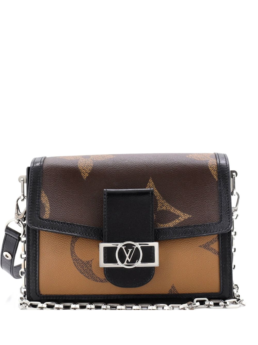 Dauphine Shoulder Bag Reverse Monogram Giant MM crossbody bag