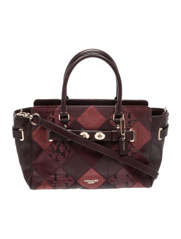 Leather Top Handle Bag