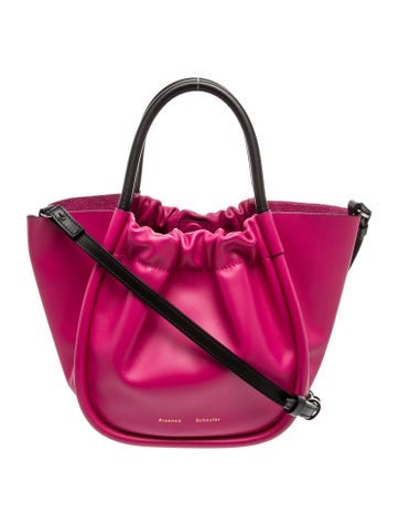 Leather Top Handle Bag