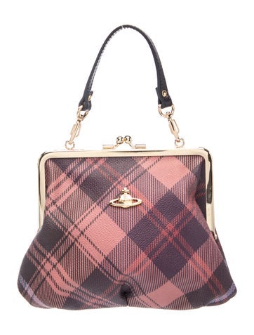 Vivienne Westwood Leather Top Handle Bag