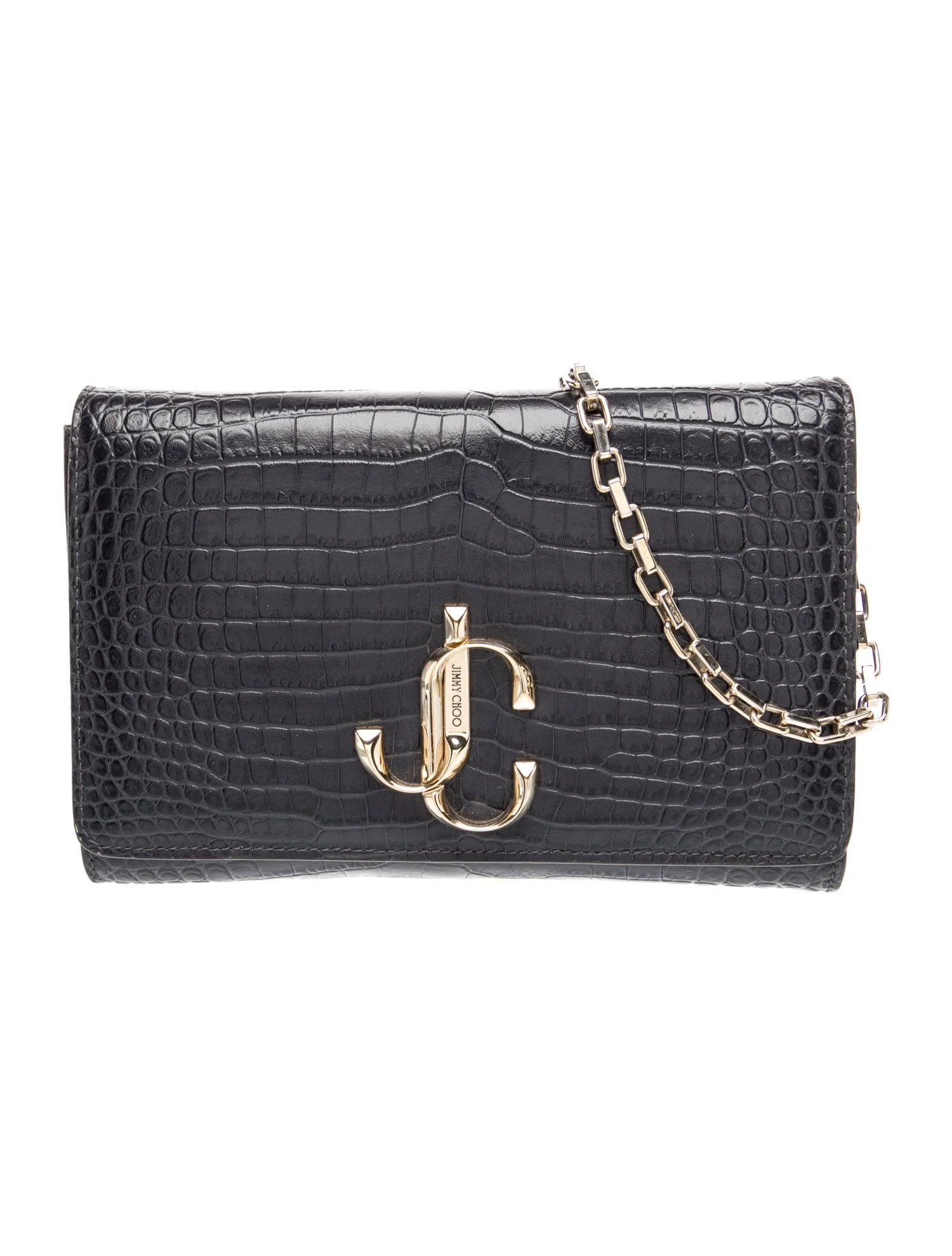Embossed Leather Croc-Embossed Varenne