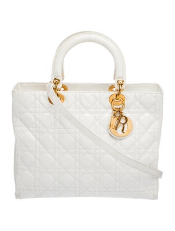 Cannage Lady Dior Large Vintage