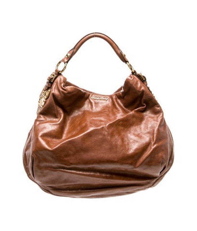 Miu Miu Miu Leather Shoulder Bag