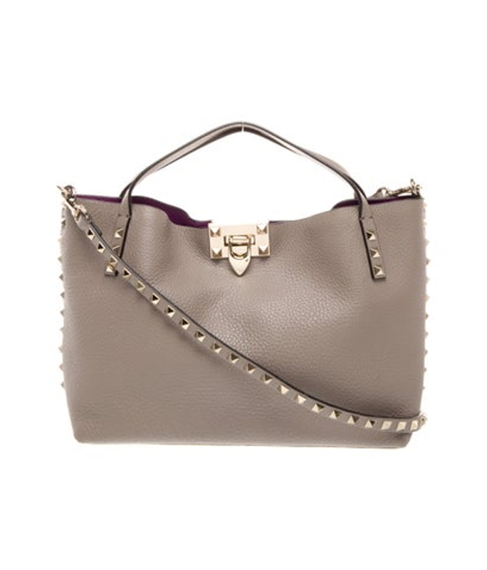 Valentino Rockstud Top Handle Bag