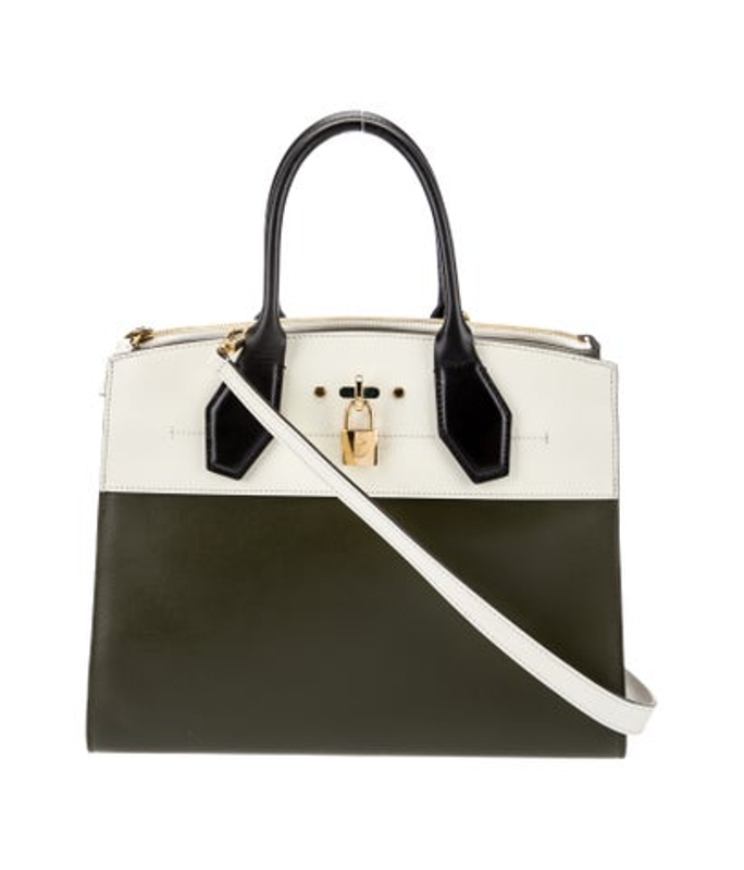 Louis Vuitton Vuitton Leather City Steamer Mm