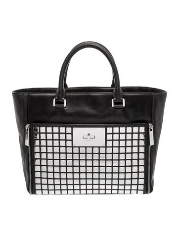 Leather Top Handle Bag