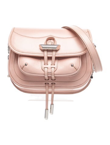 Leather Fiocco saddle bag Medium