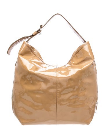 Max Mara Patent Leather Hobo
