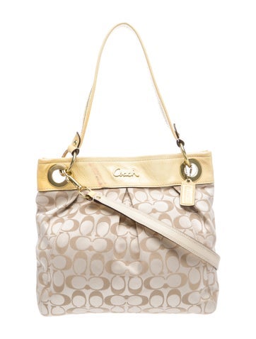 Coach Canvas Shoulder Bag