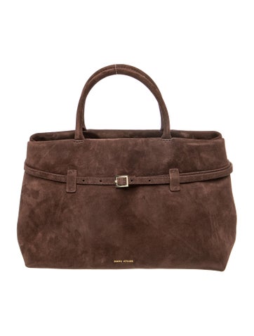 Suede Top Handle Bag w/ Tags