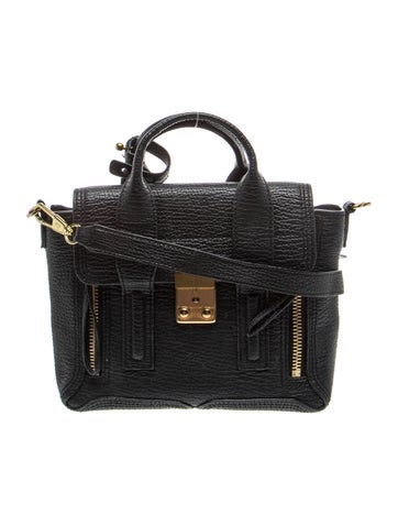 Leather Top Handle Bag