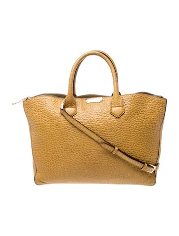 Leather Top Handle Bag