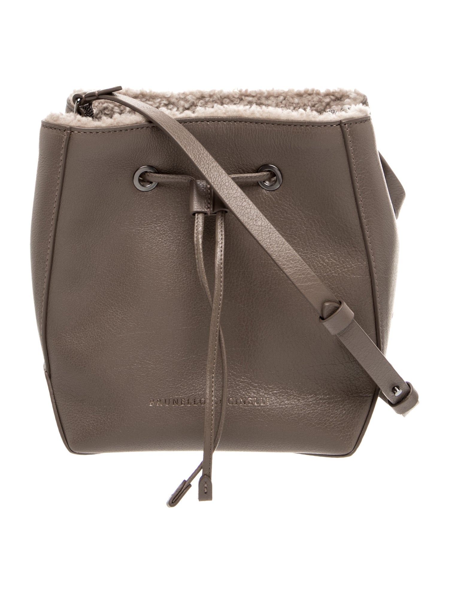 Brunello Cucinelli Leather Crossbody Bag