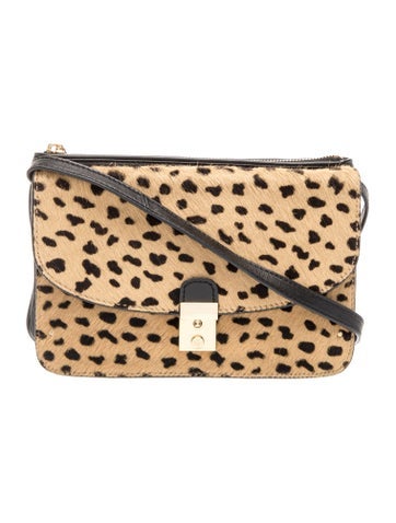 Calf Hair Crossbody Bag
