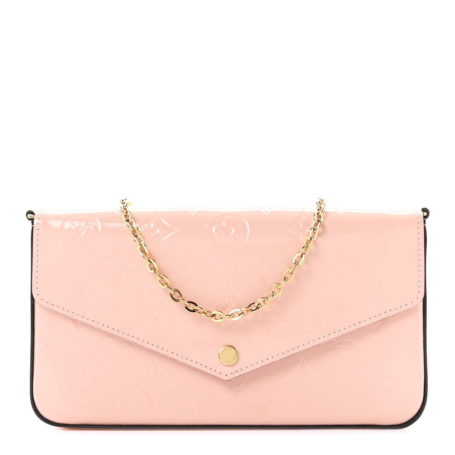 Vernis Felicie Chain Wallet Rose Ballerine