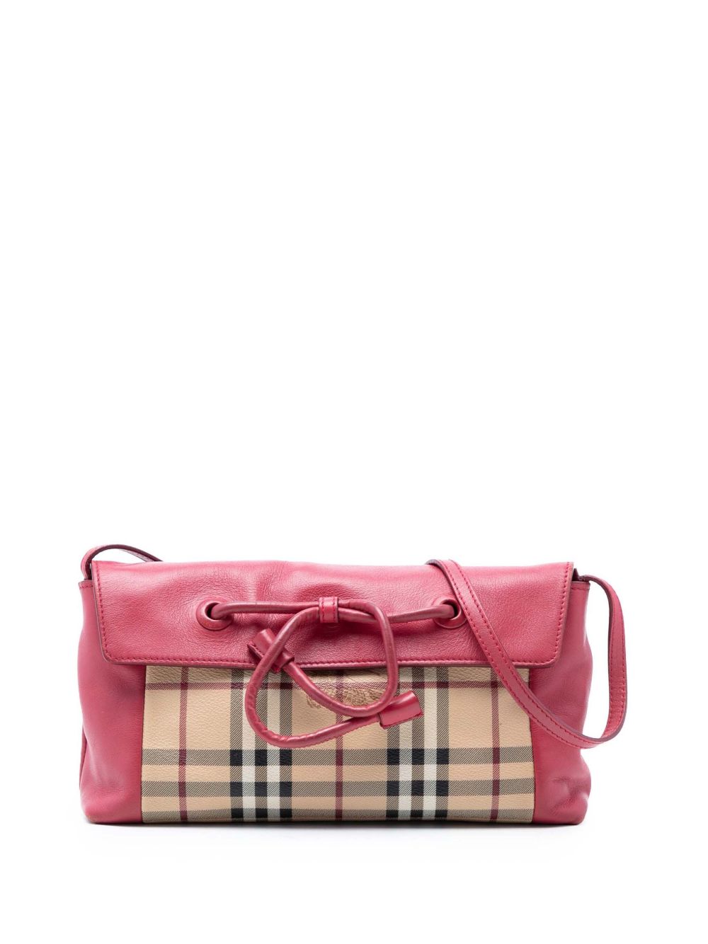 2000-2017 Haymarket Check Coated Canvas Leah crossbody bag
