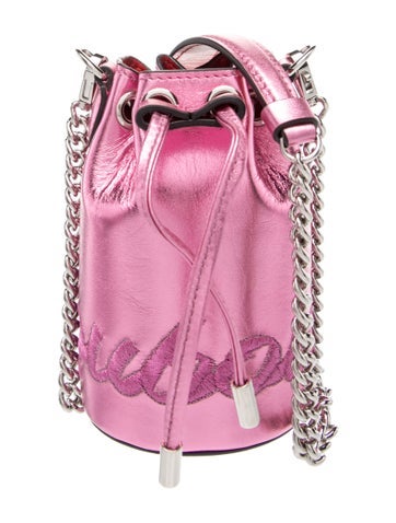 Leather Marie Jane Mini Bucket