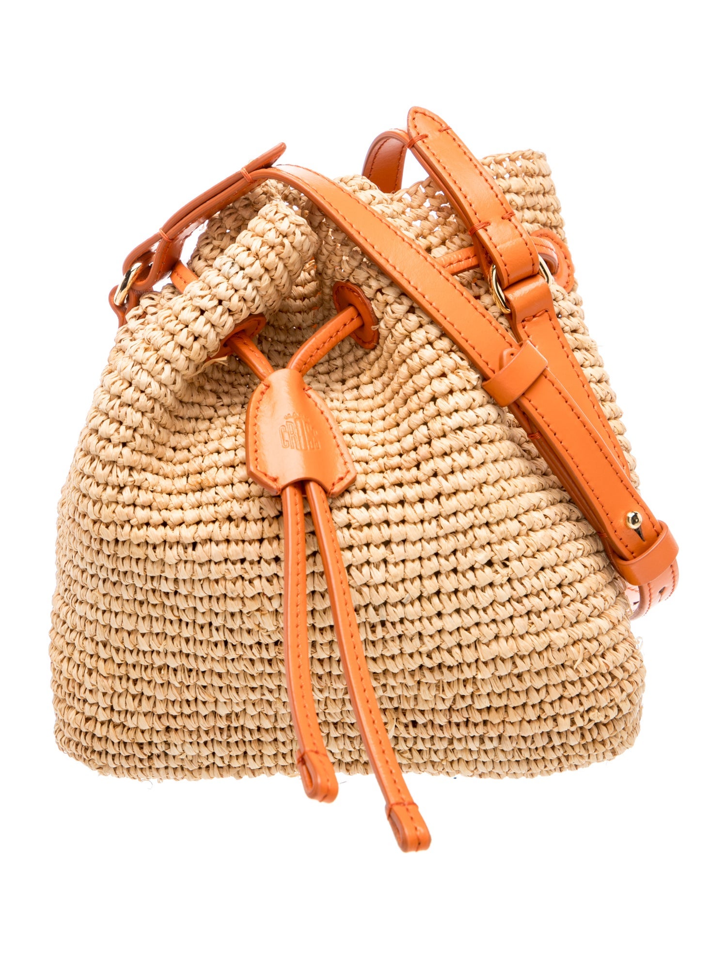 Raffia Bucket Bag