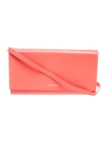 Anine Bing Leather Crossbody Bag