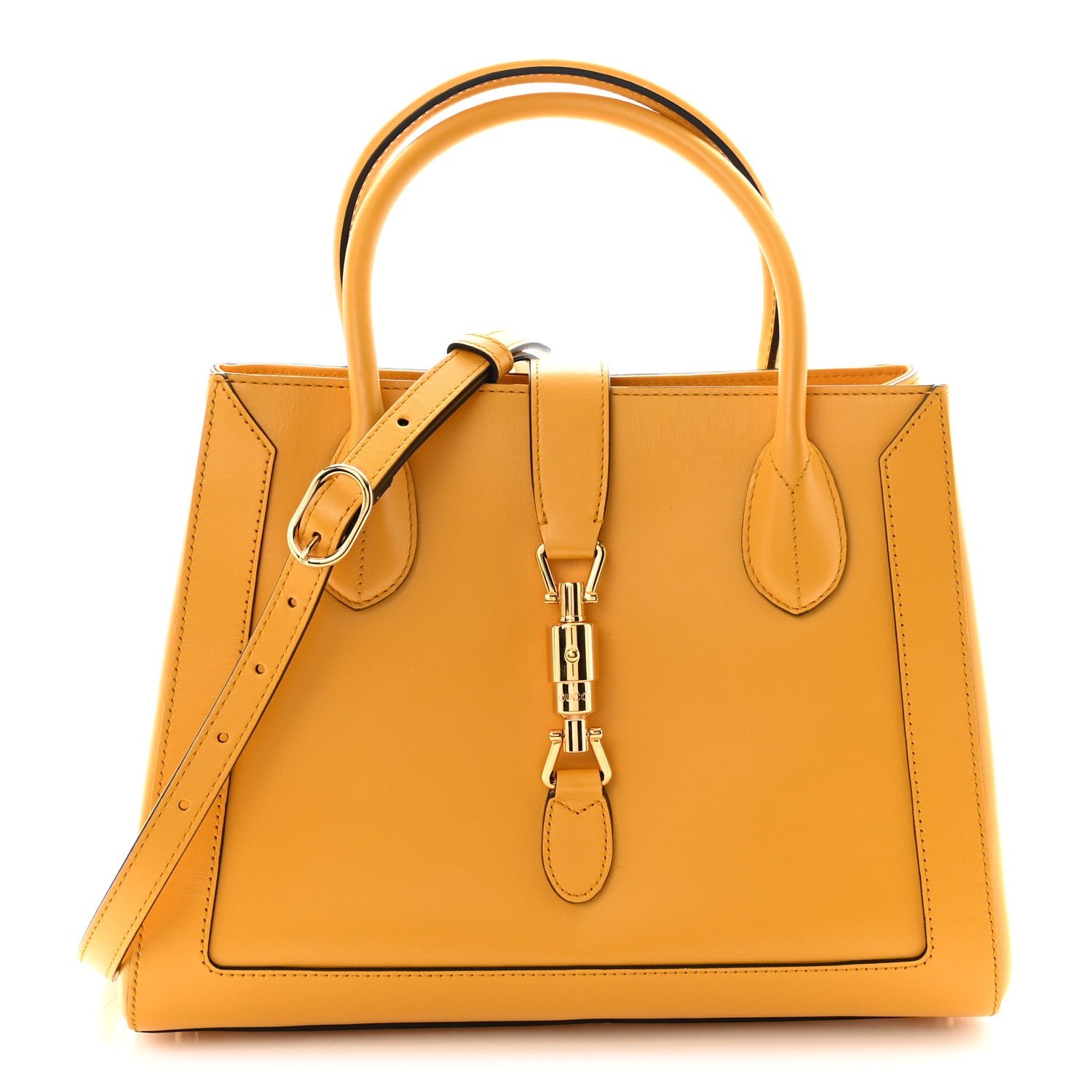 Gucci Boarded Plutone Calfskin Medium Jackie 1961 Tote Crop