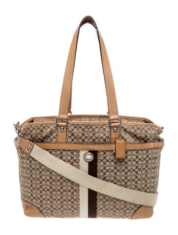 Coach Canvas Shoulder Bag
