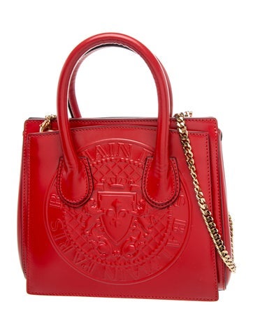 Leather Top Handle Bag