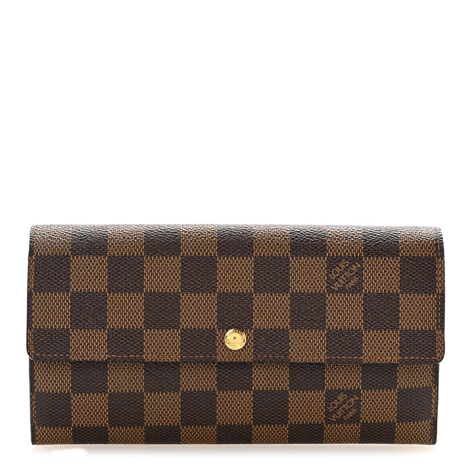 Louis Vuitton Damier Ebene Sarah Wallet