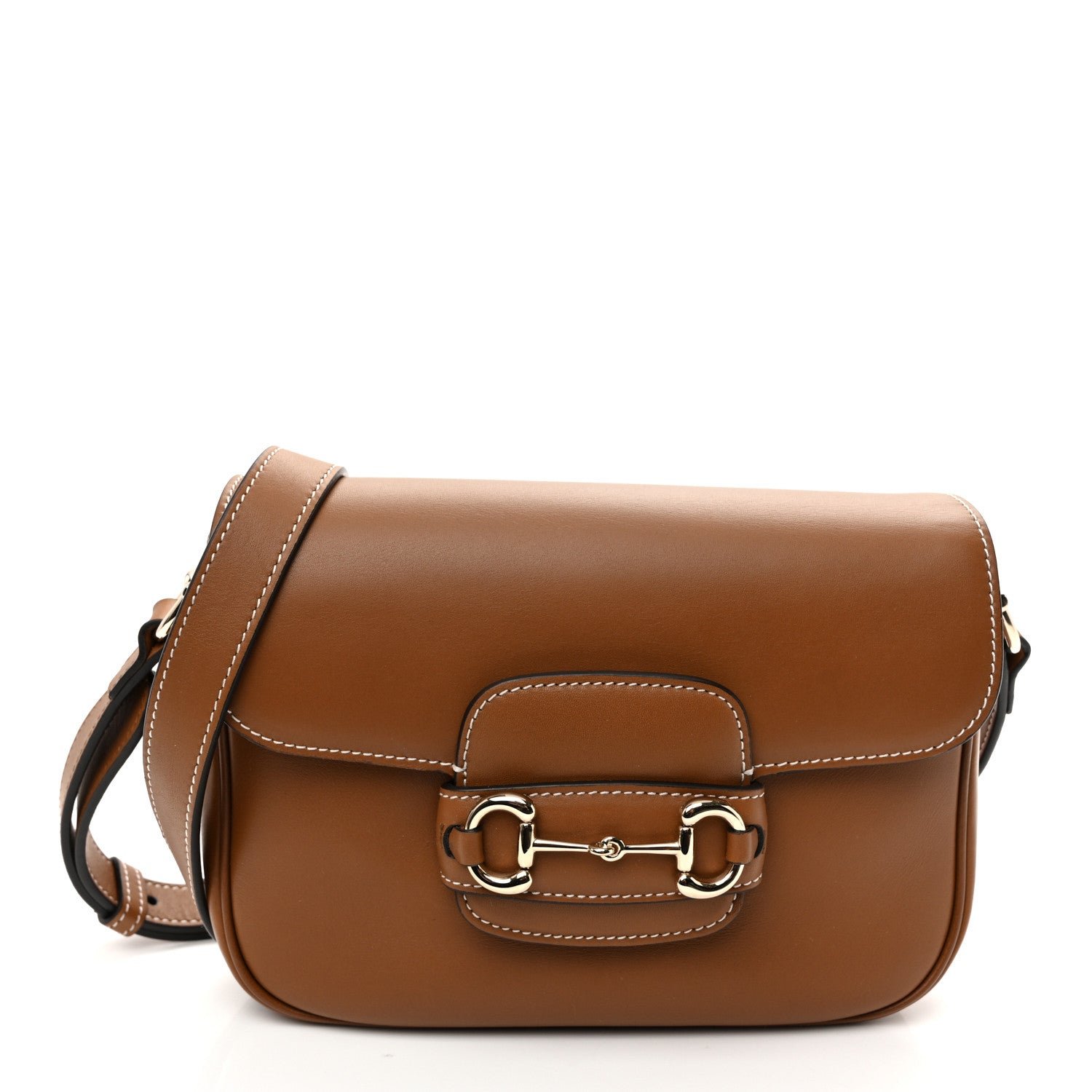 Gucci Arabella Calfskin Horsebit 1955 Shoulder Bag Sundial