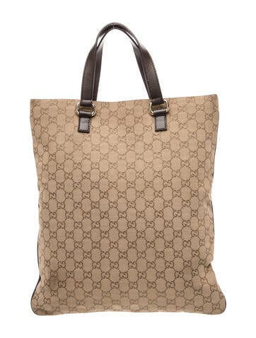 GG Canvas Tote Large