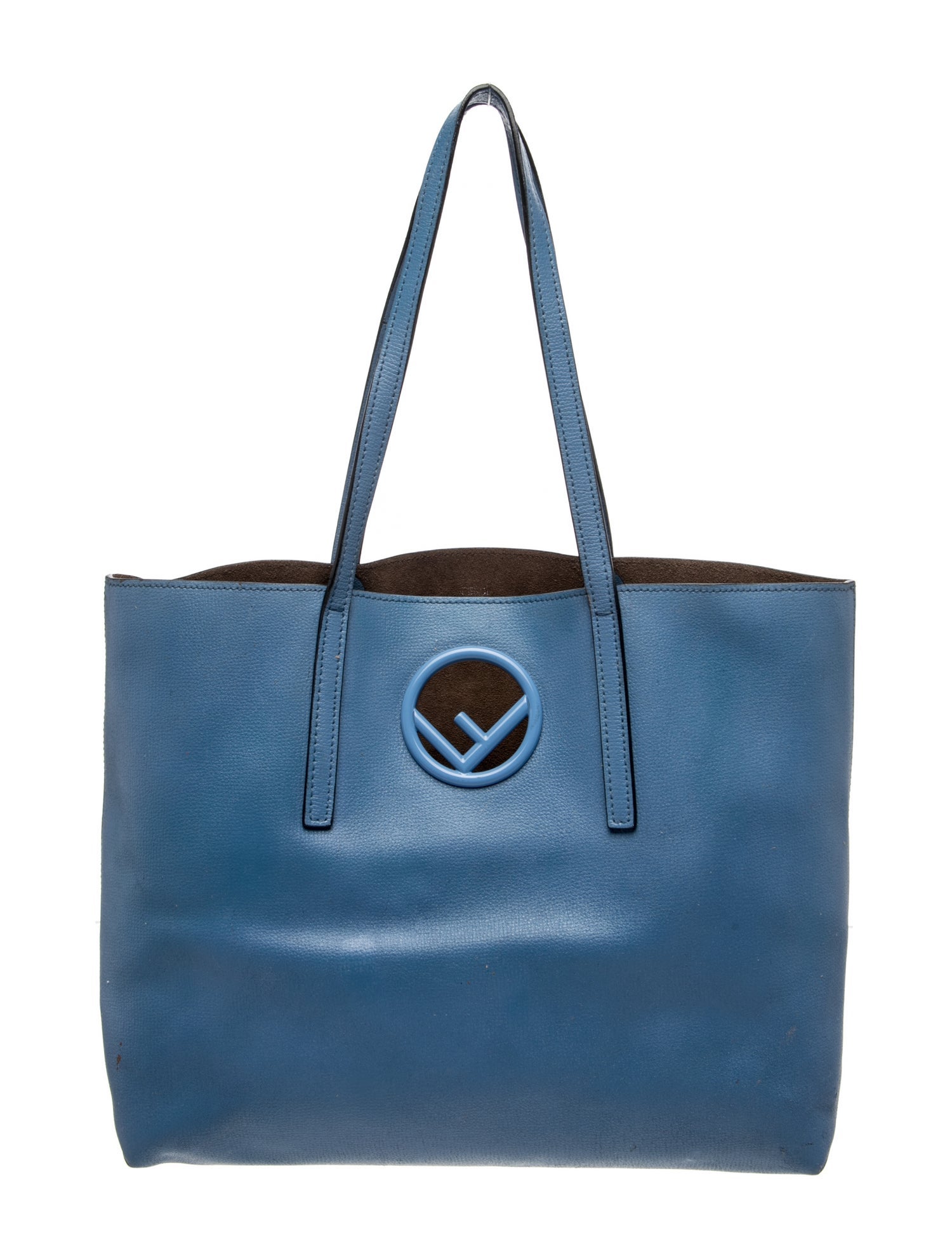 Leather Logo Tote